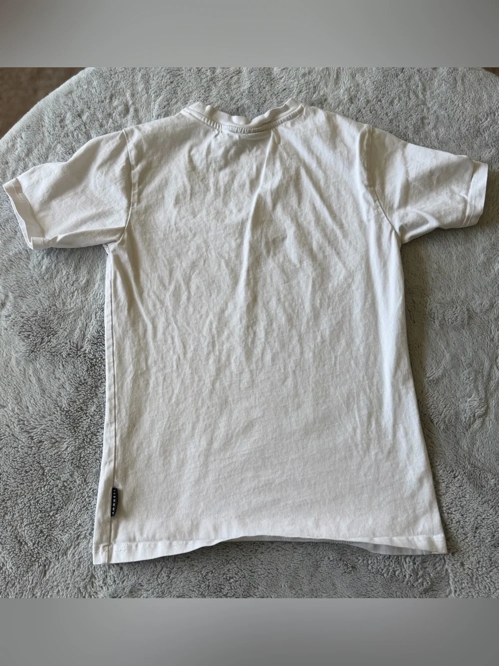 Kids White Sonneti Logo Short Sleeve Tee